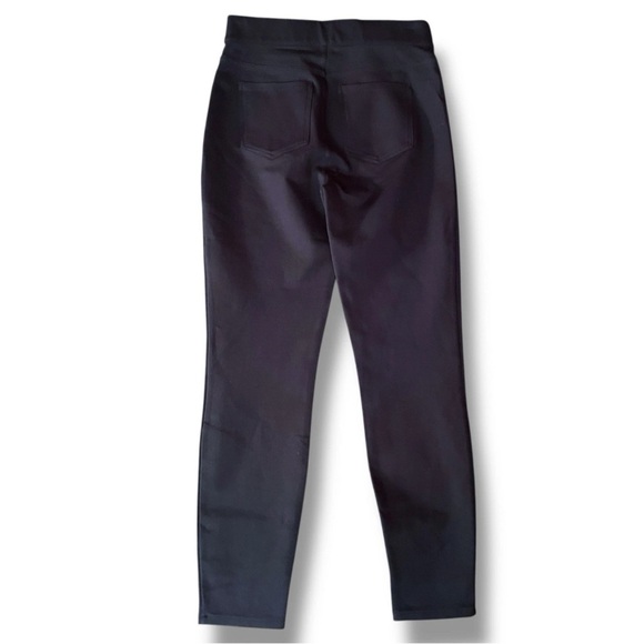 $148 Spanx Large Ponte Slim Straight Pant Classic Black Pants Style 20254R NWOT - Picture 7 of 8